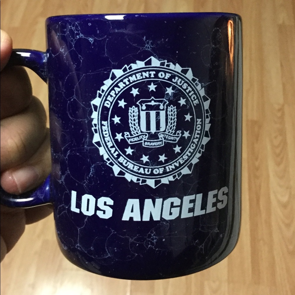 Real FBI Los Angeles coffee Mug 12 oz